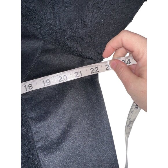 Columbia Womens By The Lake Fuzzy Fleece Jacket Sz L Black Zip - Picture 4 of 5